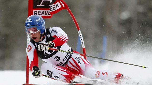 Rakouský lyžař Benjamin Raich v Beaver Creeku Rakouský lyžař Benjamin Raich v Beaver Creeku
