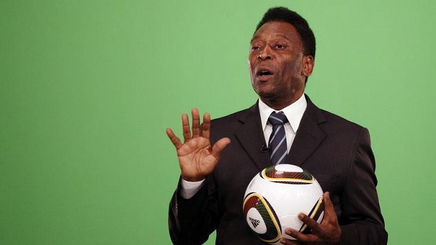 Fotbalová legenda Pelé Fotbalová legenda Pelé