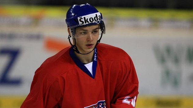 Útočník Třince Jakub Orsava. Útočník Třince Jakub Orsava.