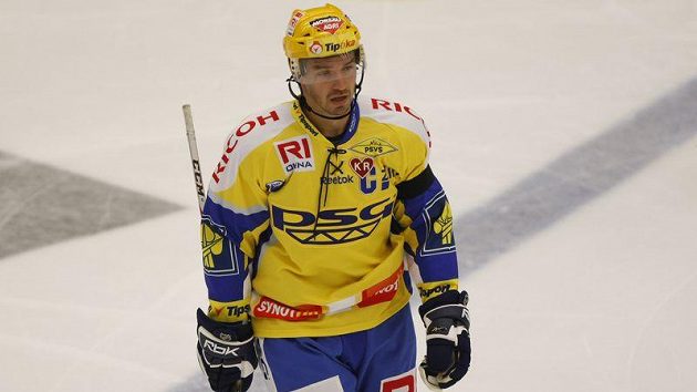 Kapitán hokejistů Zlína Petr Čajánek Kapitán hokejistů Zlína Petr Čajánek
