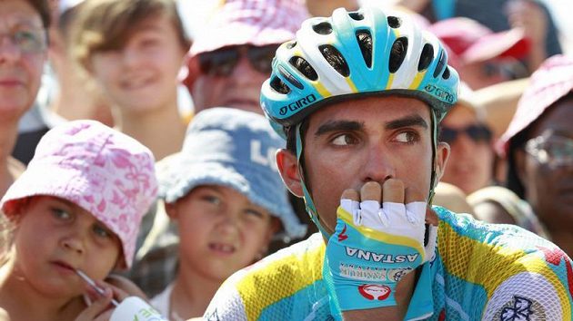 Španělský cyklista Alberto Contador Španělský cyklista Alberto Contador