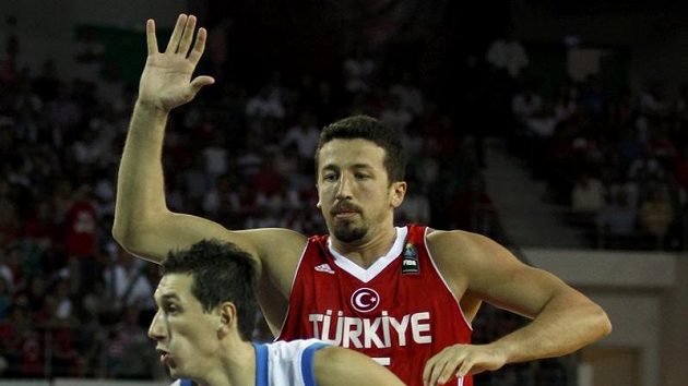 Řecký basketbalista Dimitris Diamantidis. Řecký basketbalista Dimitris Diamantidis.