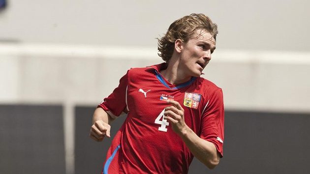 Milan Černý po vstřelené brance proti Turecku. Milan Černý po vstřelené brance proti Turecku.