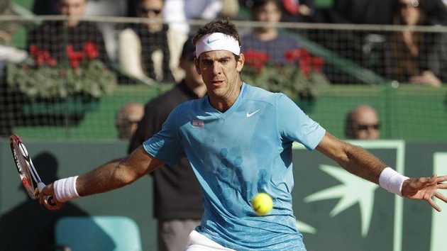 O postup argentinských tenistů se zasloužil i Juan Martin Del Potro O postup argentinských tenistů se zasloužil i Juan Martin Del Potro