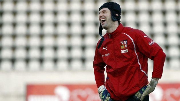 Proti Peru se do brány postaví Petr Čech. Proti Peru se do brány postaví Petr Čech.
