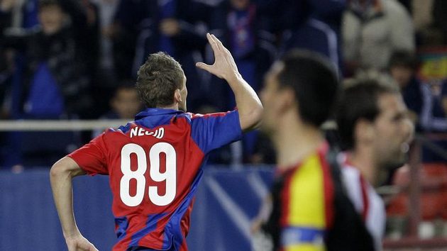 Tomáš Necid v dresu CSKA Moskva Tomáš Necid v dresu CSKA Moskva