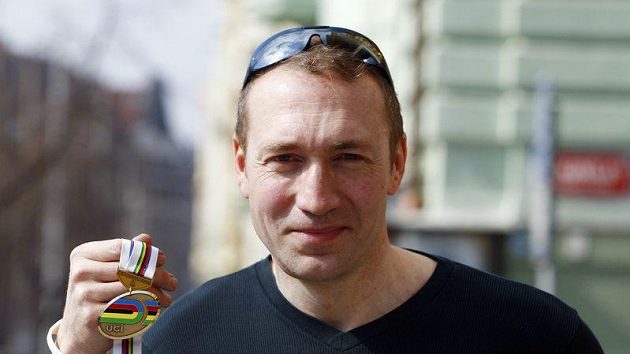 Handicapovaný cyklista Michal Stark Handicapovaný cyklista Michal Stark