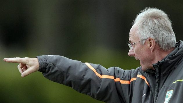 Kouč Sven Goran Eriksson. Kouč Sven Goran Eriksson.