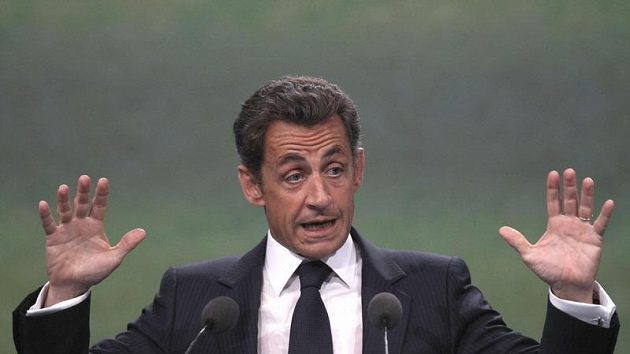 Francouzský prezident Nicolas Sarkozy. Francouzský prezident Nicolas Sarkozy.