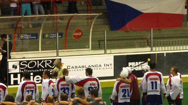 Čeští reprezentanti po postupu do semifinále MS Čeští reprezentanti po postupu do semifinále MS
