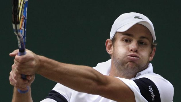 Americký tenista Andy Roddick Americký tenista Andy Roddick