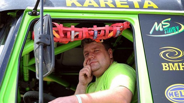 Řidič kamionu Tatra na Dakaru Martin Kolomý Řidič kamionu Tatra na Dakaru Martin Kolomý