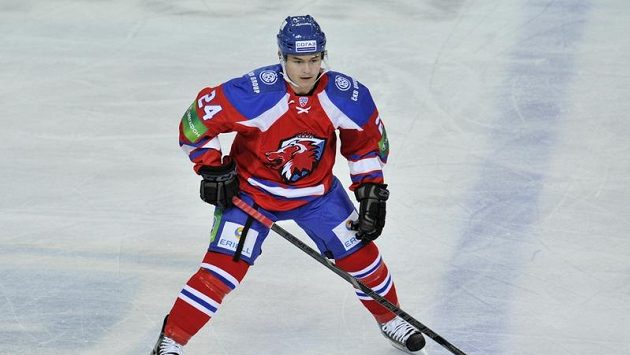 Jiří Hudler ještě v dresu pražského Lva. Jiří Hudler ještě v dresu pražského Lva.