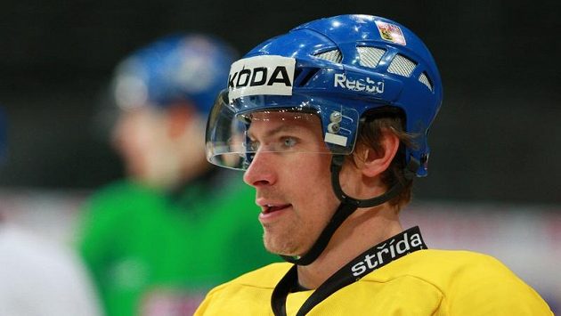 Petr Průcha na tréninku reprezentace Petr Průcha na tréninku reprezentace