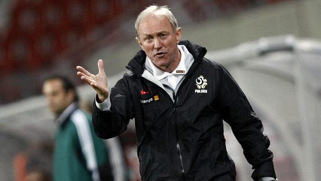 Trenér polských fotbalistů Franciszek Smuda Trenér polských fotbalistů Franciszek Smuda