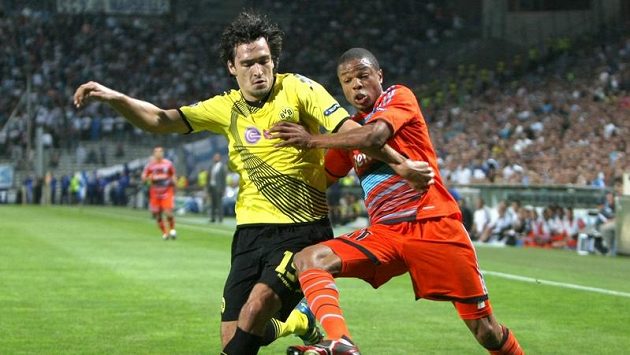 Loic Rémy (vpravo) ještě v dresu Olympique Marseille. Loic Rémy (vpravo) ještě v dresu Olympique Marseille.