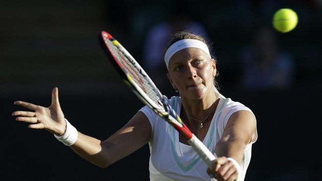 Tenistka Petra Kvitová na Wimbledonu Tenistka Petra Kvitová na Wimbledonu