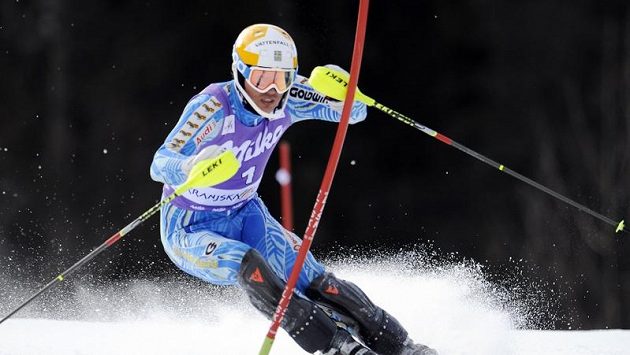 Švédský lyžař Andre Myhrer. Švédský lyžař Andre Myhrer.