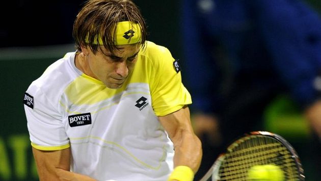 Španělský tenista David Ferrer. Španělský tenista David Ferrer.