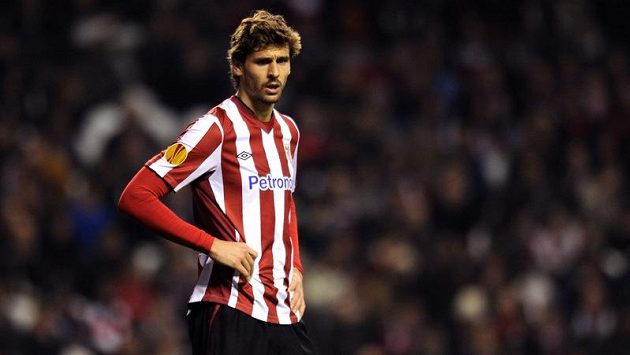 Hvězdný útočník Bilbaa Fernando Llorente během utkání Evropské ligy proti Spartě. Hvězdný útočník Bilbaa Fernando Llorente během utkání Evropské ligy proti Spartě.