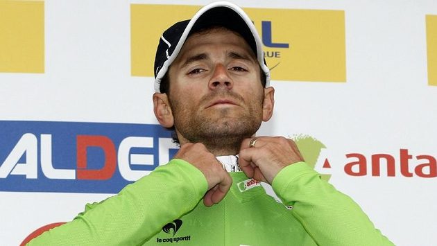 Španělský cyklista Alejandro Valverde Španělský cyklista Alejandro Valverde