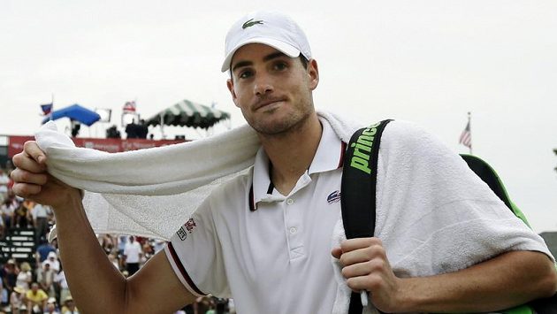John Isner si účast v semifinále pořádně vydřel. John Isner si účast v semifinále pořádně vydřel.
