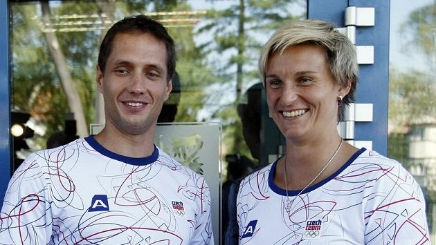 Oštěpaři Vítězslav Veselý a Barbora Špotáková Oštěpaři Vítězslav Veselý a Barbora Špotáková