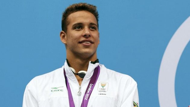 Jihoafrický plavec Chad Le Clos. Jihoafrický plavec Chad Le Clos.