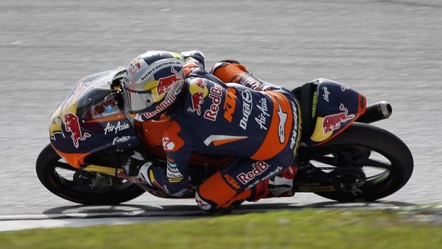 Německý jezdec Sandro Cortese. Německý jezdec Sandro Cortese.
