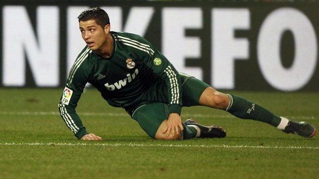 Cristiano Ronaldo v dresu Realu Madrid. Cristiano Ronaldo v dresu Realu Madrid.