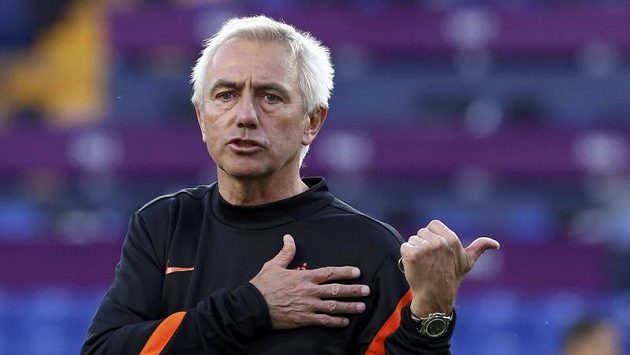 Nizozemský trenér Bert van Marwijk Nizozemský trenér Bert van Marwijk