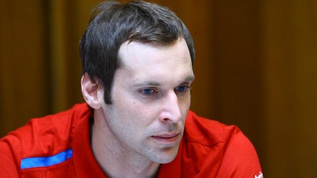Petr Čech na srazu fotbalové reprezentace Petr Čech na srazu fotbalové reprezentace