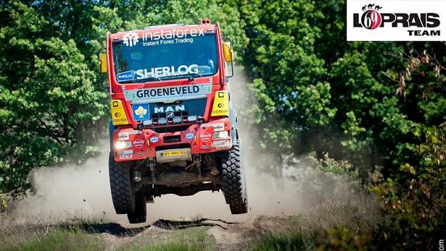 S kamiónem MAN TGS 18.480 nizozemského týmu absolvuje Aleš Loprais letošní Silk Way Rally. S kamiónem MAN TGS 18.480 nizozemského týmu absolvuje Aleš Loprais letošní Silk Way Rally.