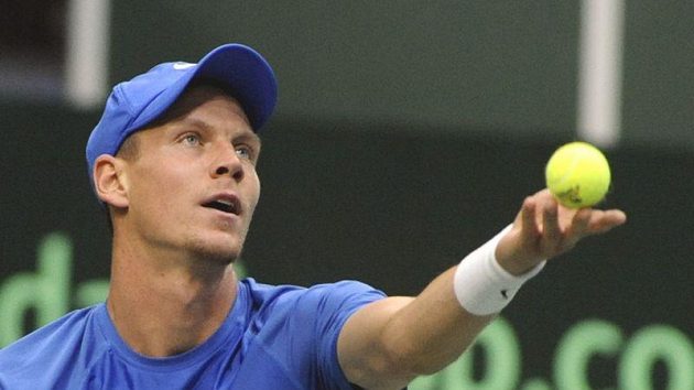Tomáš Berdych začne Davisův pohár jako první Tomáš Berdych začne Davisův pohár jako první