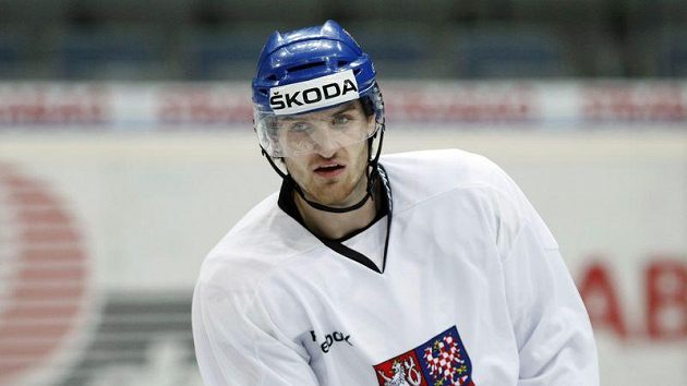 Jakub Nakládal na tréninku národního týmu. Jakub Nakládal na tréninku národního týmu.