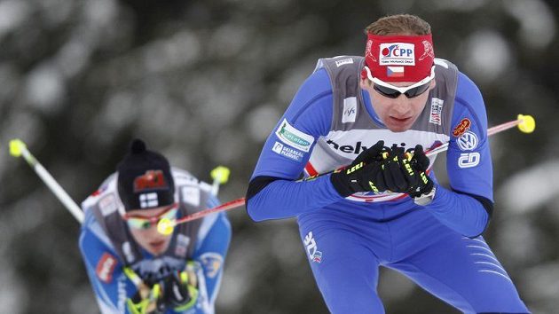 Lukáš Bauer (vpředu) se chce poprat v Tour de Ski o medaile. Lukáš Bauer (vpředu) se chce poprat v Tour de Ski o medaile.