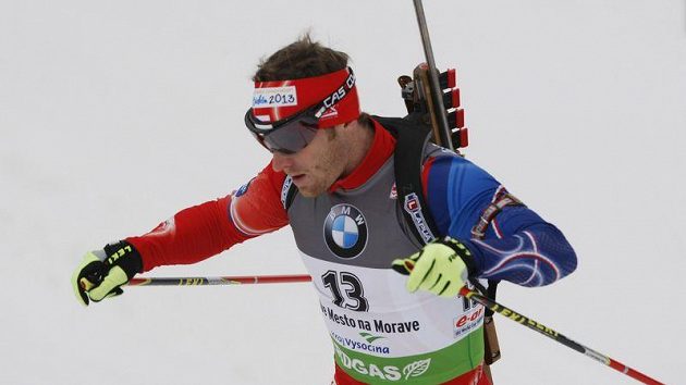 Český biatlonista Michal Šlesingr. Český biatlonista Michal Šlesingr.