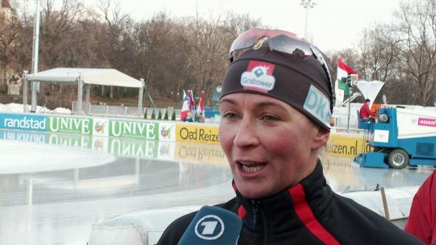Německá rychlobruslařka Claudia Pechsteinová Německá rychlobruslařka Claudia Pechsteinová