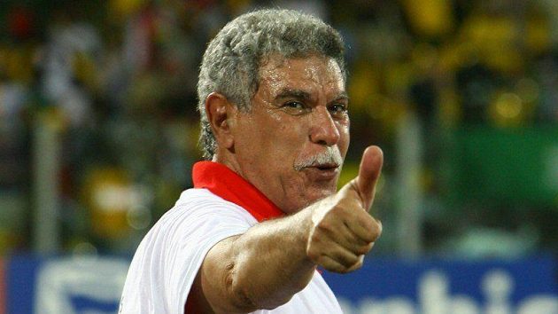 Egyptský trenér Hassan Shebata Egyptský trenér Hassan Shebata