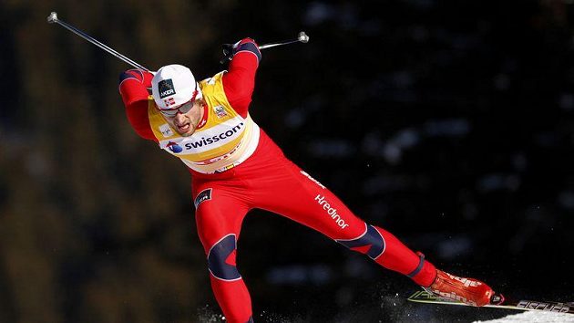 Norský lyžař Petter Northug Norský lyžař Petter Northug