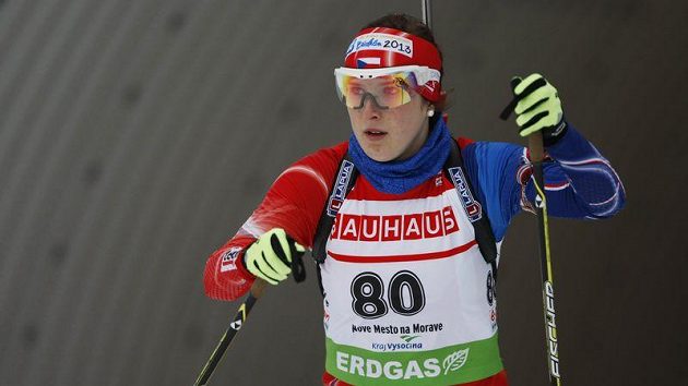 Česká biatlonistka Lea Johanidesová na archivním snímku z roku 2013. Česká biatlonistka Lea Johanidesová na archivním snímku z roku 2013.