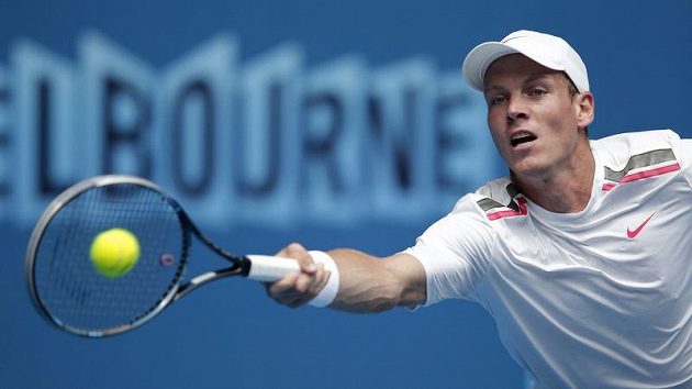 Tomáš Berdych na letošním Australian Open Tomáš Berdych na letošním Australian Open