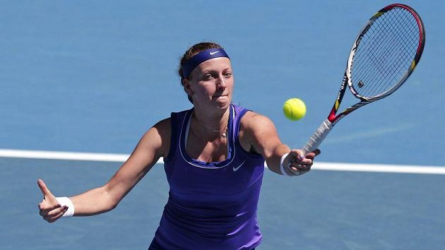Petra Kvitová v zápase se Suarezovou Petra Kvitová v zápase se Suarezovou