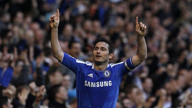 Kapitán Chelsea Frank Lampard si po delší době mohl dopřát opravdovou radost Kapitán Chelsea Frank Lampard si po delší době mohl dopřát opravdovou radost