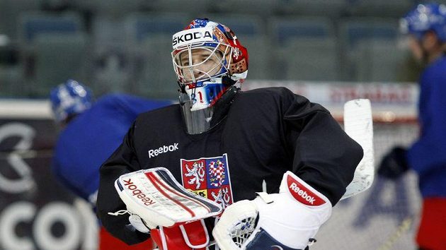 Jakub Štěpánek na tréninku národního týmu Jakub Štěpánek na tréninku národního týmu