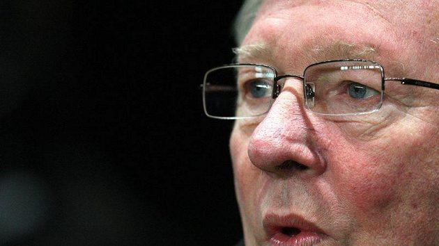 Trenér Manchesteru United Alex Ferguson Trenér Manchesteru United Alex Ferguson