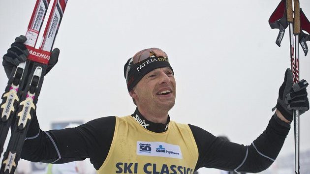 Český běžec na lyžích Stanislav Řezáč - archivní foto. Český běžec na lyžích Stanislav Řezáč - archivní foto.