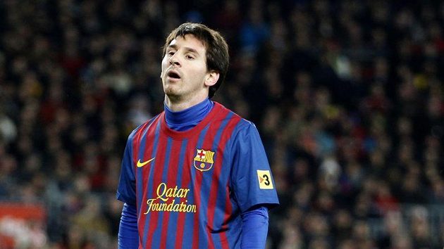 Rozčarování ve tváři Lionela Messiho po promarněné šanci v utkání s Levante. Rozčarování ve tváři Lionela Messiho po promarněné šanci v utkání s Levante.