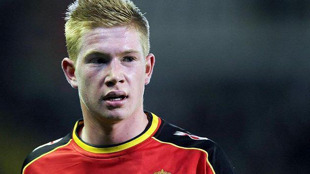 Kevin de Bruyne v belgickém reprezentačním dresu Kevin de Bruyne v belgickém reprezentačním dresu