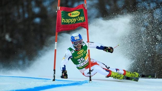 Kryštof Krýzl na ilustračním snímku ze závodů ve Val d'Isere. Kryštof Krýzl na ilustračním snímku ze závodů ve Val d'Isere.